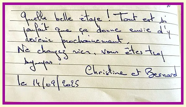 Avis : quelle belle étape