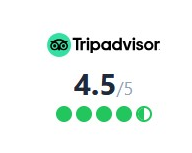 Note 4.5/5 Tripadvisor