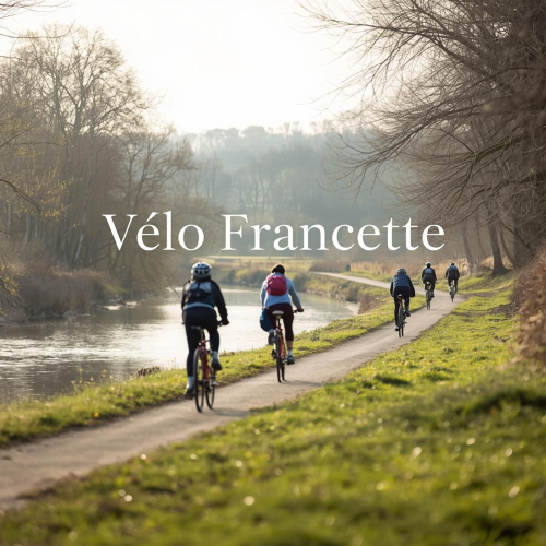 Itinéraire de la Vélo Francette près de Thorigné‑d’Anjou, accessible en 10 minutes depuis les chambres d’hôtes.