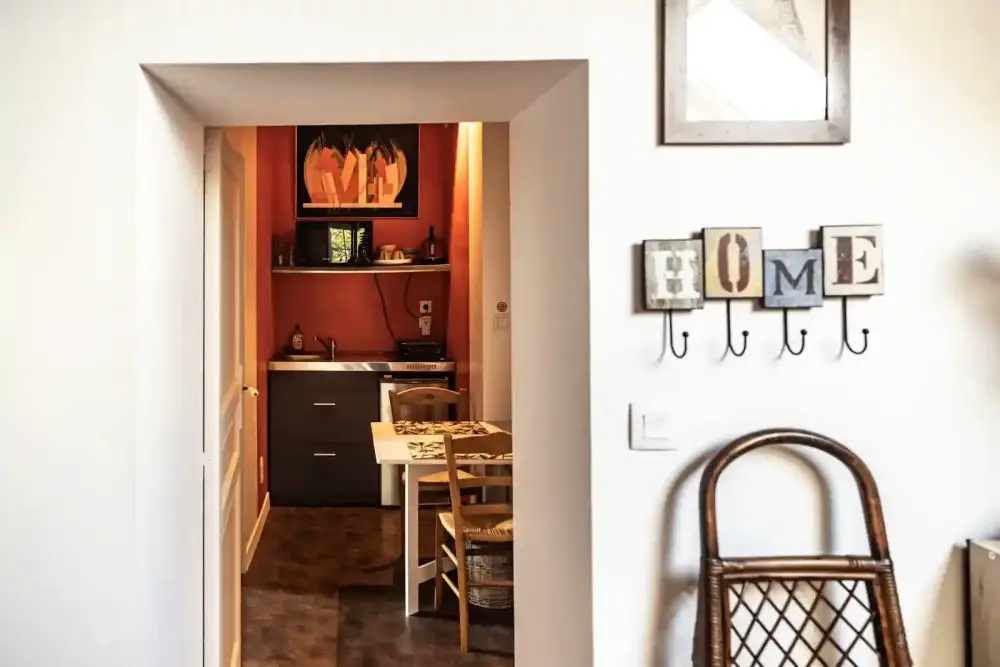 espace cuisine chambre etage